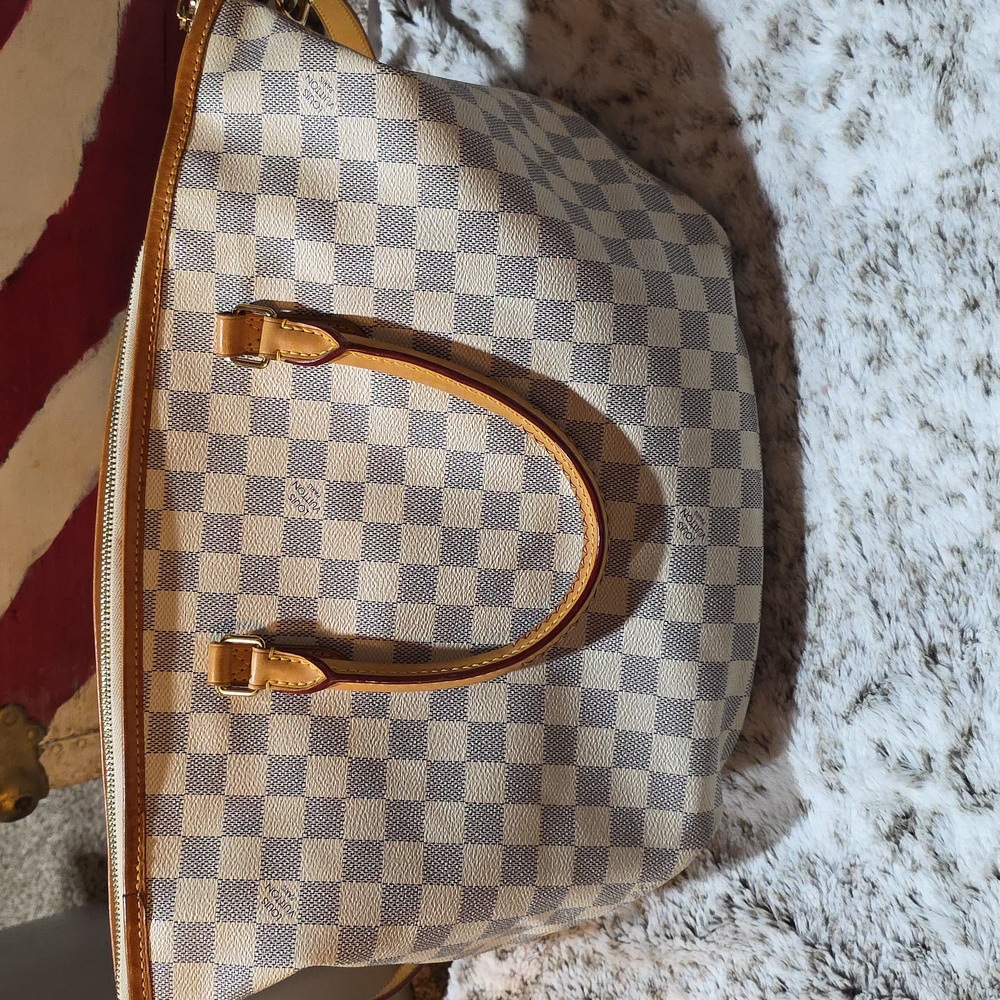 Louis Vuitton Damier Azur Riviera Handbag 2 Way - Picture 4 of 17